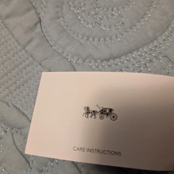 Coach Peach Satchel with Silver Accents - Picture 11 of 12